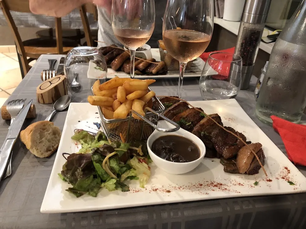 Magret de Canard Et Frites